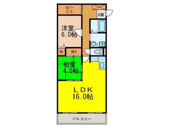 ハイグレ－ド春日の物件間取画像